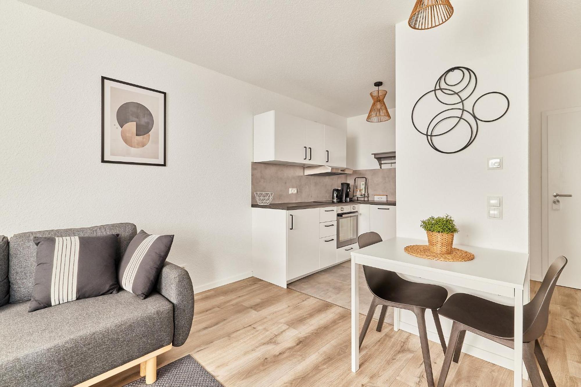 Elegantes 1 Zimmer Apartment Neubau MHG Exterior foto
